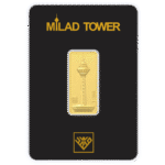 شمش طلای ۲۴ مدل برج میلاد