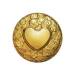 شمش طلای ۲۴ عیار مدل قلب قرمز مناسب ولنتاین - تصویر 2