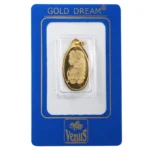 شمش طلای ۱۸ عیار وتوس و ونوس