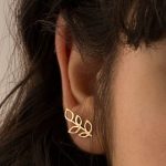 گوشواره طلای ۱۸ عیار رادا مدل پتوس